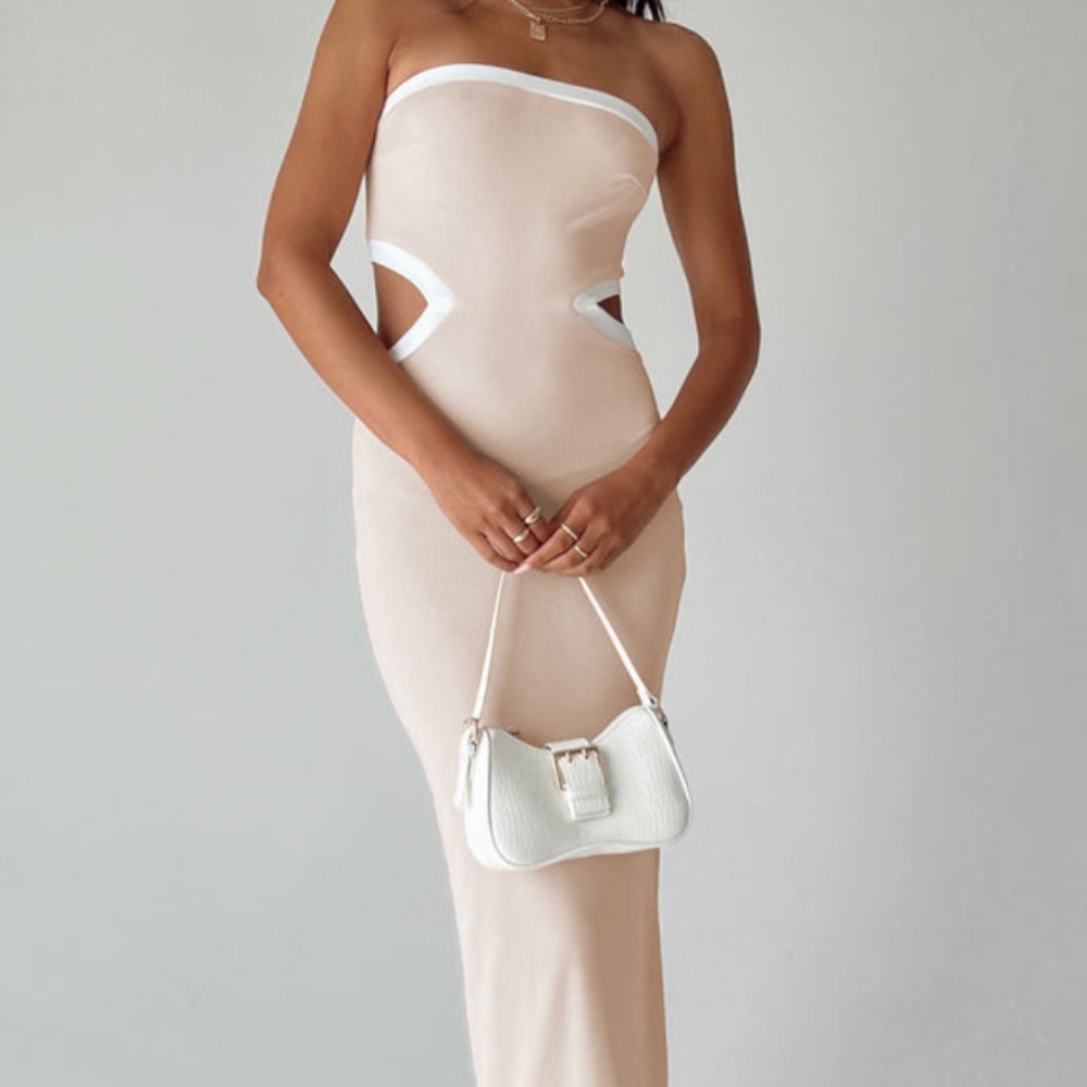 Greta Maxi Dress Beige